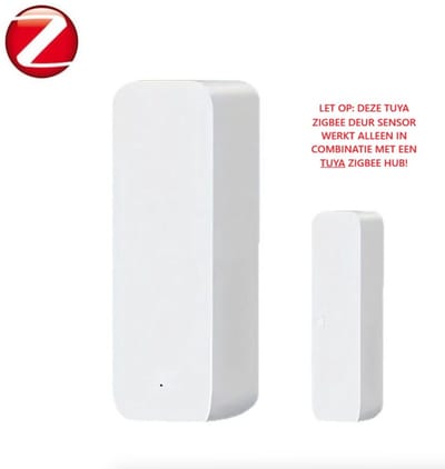Tuya Zigbee Deur‑ en Raamsensor – Slimme Magneetsensor voor Veilig Wonen