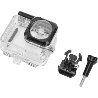 40m Waterdichte Behuizing Case voor HERO 109 Max Lens Mod Groothoeklens Actiecamera Zwart zwart