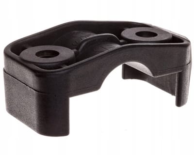 Zwarte Kabelklem voor 17-27mm Kabels - KO27