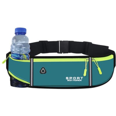 Hardloop Heuptas Marathon Joggingtas Waterfles Heuptas Waterdicht Buitensporten Joggen Fietsen Telefoon Heuptasjes black