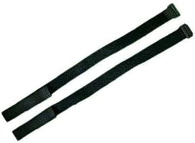 Reserve Riemen Set - Kart Onderdelen - Hoverkart Reparatie - Universele Pasvorm - 2 Stuks - Zwart