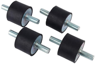 Rubber mounts anti vibratie isolator luchtcompressorpomp - rubber mount shock damper - auto boot klossen - maat M10 40 * 30