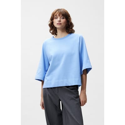 Catwalk Junkie Short Sleeve Sweater Truien & vesten Dames - Sweater - Hoodie - Vest- Lichtblauw - Maat 36