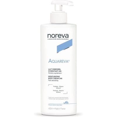 Noreva Aquareva Moisturizing Body Cream 24h 400 ml