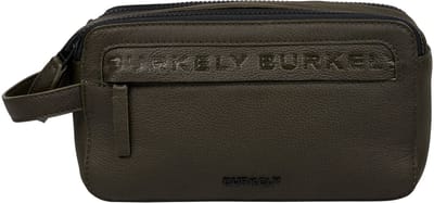 Burkely Minimal Mason Toiletry Bag - Toilettas - Volwassenen - Groen