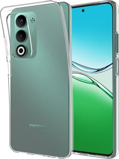 Cazy hoesje geschikt voor Oppo A5 (5G) Hoesje Siliconen - Flexibele Case - Transparant