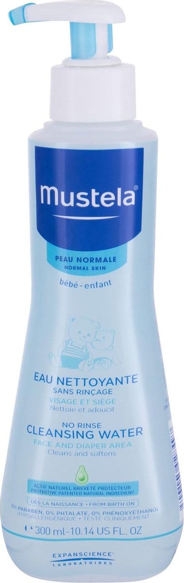 Mustela - Baby Reinigend Water Zonder Spoelen - Normale Huid - 300 ml