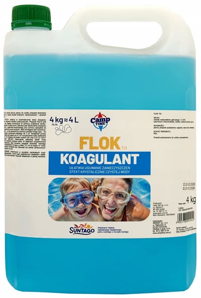 Profast FlokTix - Zwembad Coagulant - Verbetering van Waterhelderheid - 4L
