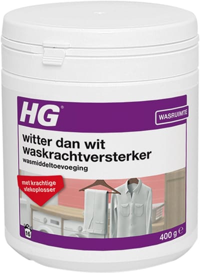 HG witter dan wit waskrachtversterker met vlekoplosser totaal - 2 Stuks !