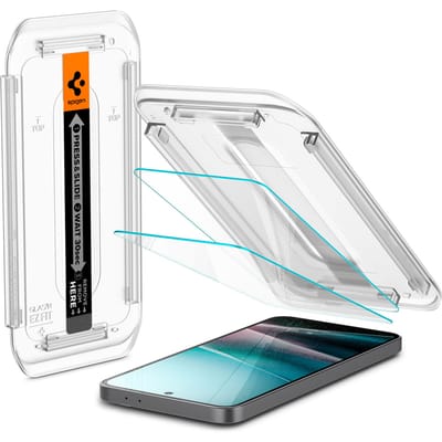 Screenprotector met montage frame geschikt voor Samsung Galaxy A36 - 2 Pack - Spigen