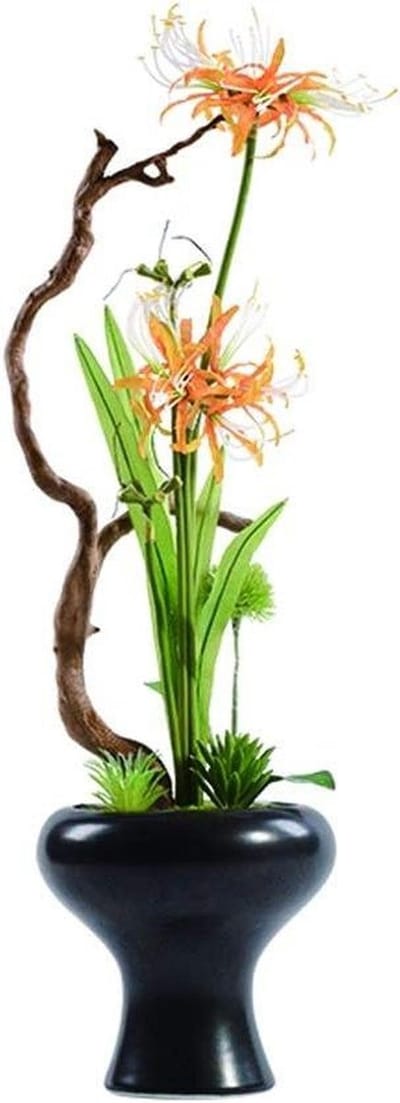 Kunstbloemen Bonsai - Nep bloemen - Huis decoratie - Zijde en plastic - 27.6 inch - Veelkleurig