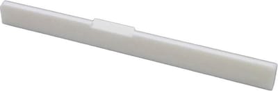 Allparts BS2247000 Gecompenseerd zadel van been voor klassieke gitaar 80x3x9 mm