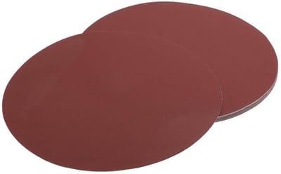 Allecta - Schuurschijven 30,5 cm met lijm voor schuurpapier korrel 240 - 10 stuks - Schuuraccessoires - Duurzame schuurmaterialen