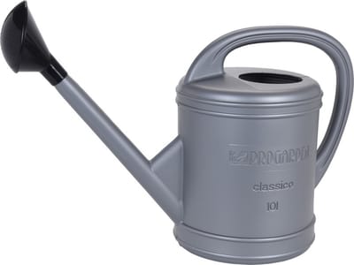 Pro Garden Gieter met broeskop - grijs - kunststof - broeskop - 10 liter - 55 x 24 x 39 cm