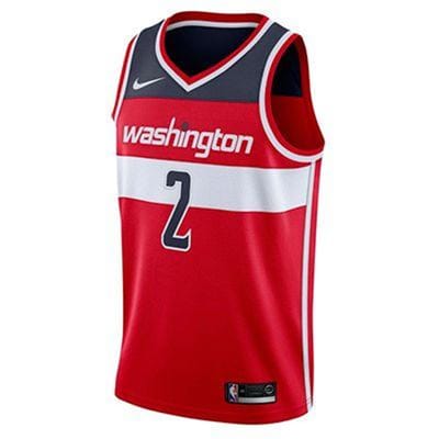 Nike NBA Icon Edition Swingman Jersey, Washington Wizards John Wall Basketbalvest Heren Basketbalvest Rood 864515-657 2XL red