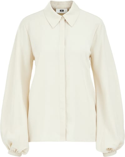 WE Fashion Dames blouse met ballonmouwen