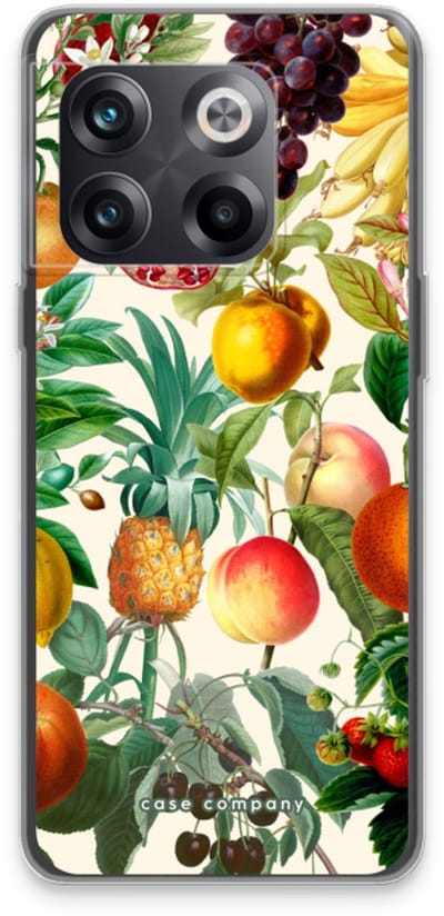 Case Company® - Hoesje geschikt voor OnePlus 10T hoesje - Classic Flora - Soft Cover Telefoonhoesje - Bescherming aan alle Kanten en Schermrand