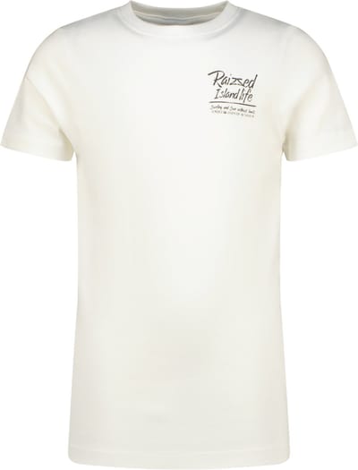 Raizzed - Jongens - Wit - Halm T-shirt - Maat 128