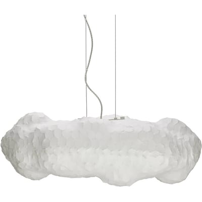 By Rydéns hanglamp Nuevo, wit, polyresin, metaal, E27
