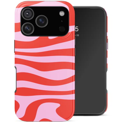 Selencia Hoesje - Geschikt voor Apple iPhone 17 Pro Max - Backcover - Dream Swirl Pink