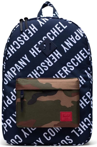 Herschel Heritage Backpack Peacoat/Woodland Camo