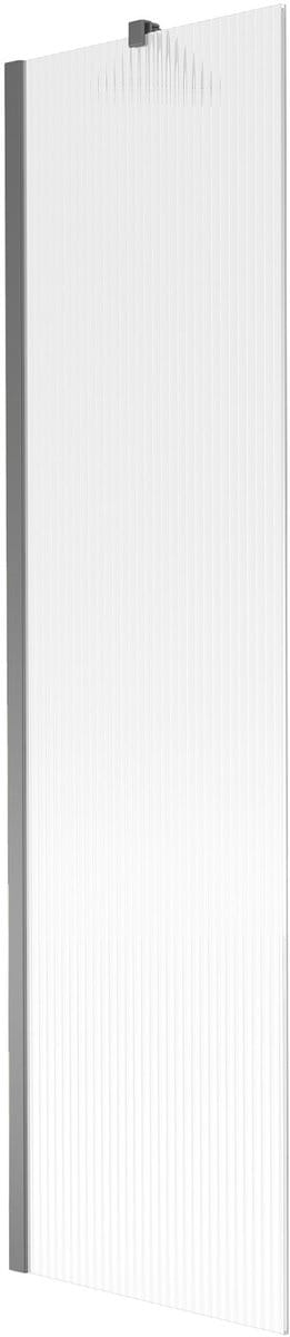 Mexen Next badwand 1-vleugel 50 x 150 , strepen, geweer metaalkleur - 895-050-000-00-09-95