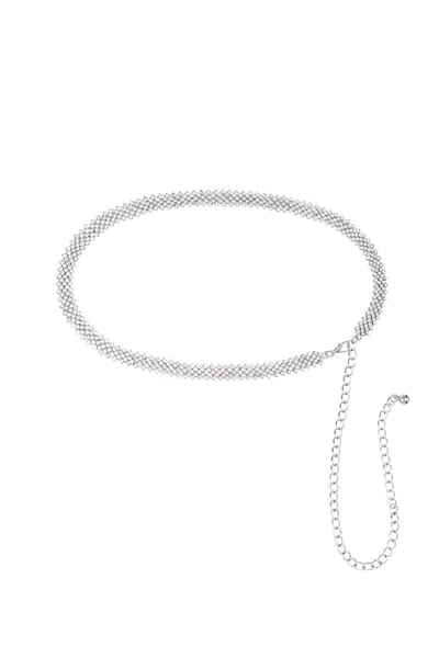 Bijoutheek belly chain motief Zilver