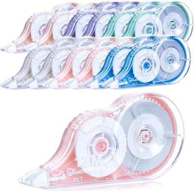 Witte Correctiestift of Tape voor Fouten in School en Kantoor