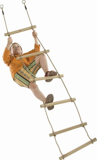 Touwladder met 6 sporten