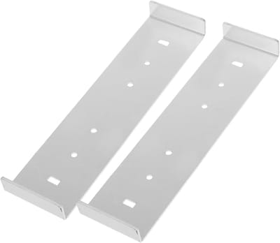 Brievenbus Beugel - Muurbevestiging Paal - Brievenbus Beveiligen - Magnetische Deursloten - 20 cm - Zilver
