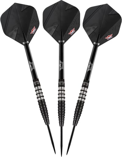 Bull's Lightning Black - Dartpijlen 90% Tungsten - 21 gram