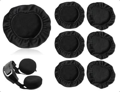 Dailygoods - Set van 6 Wasbare Hoofdtelefoonhoezen voor Comfort en Hygiëne