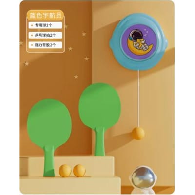Entraîneur de Tennis de Table Suspendu pour Enfants Entraînement Autonome Planche de Rebond Intérieur Maison Dispositif Sensoriel Parent-Enfant Œil-Main