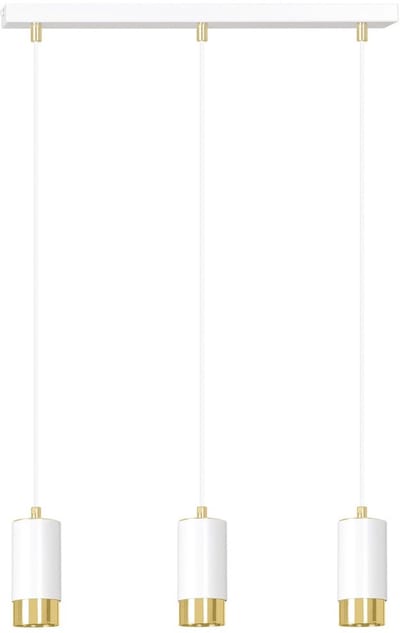 FUMIKO 3 WH/GOLD