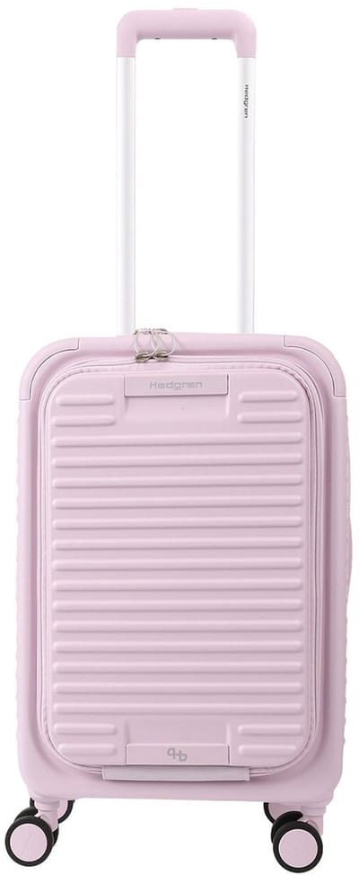 Hedgren trolley met laptopvak Raku Yuno 22" / 55 cm Spinner + Front Pocket Orchid Ice paars