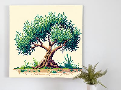 Kunstprint | Wanddecoratie | Dibond | 60 × 60 cm