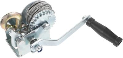Handmatige Lier - Kleine Lier - Zwaar Tillen - Robuuste Constructie - 500 lbs Capaciteit - Metaal