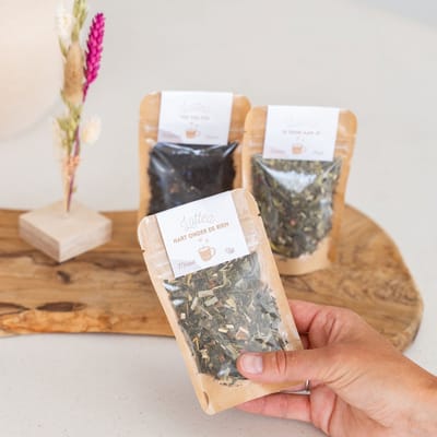 Lottea Giftset Theeproeverij 'Je kan het!' - thee cadeau, thee pakket, thee geschenkset, cadeau vriendin, giftset, cadeauset, cadeauset vrouw,