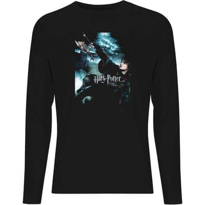 Harry Potter Goblet Of Fire Unisex Long Sleeve T-Shirt - Black - XL
