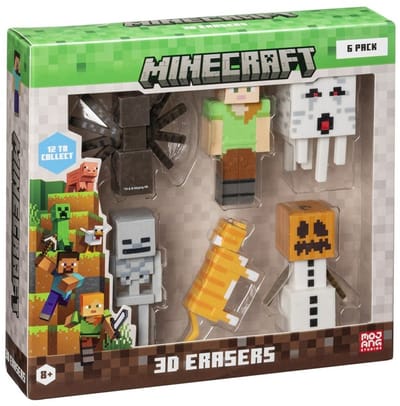 3D gumset Minecraft MC4060B 6 Onderdelen