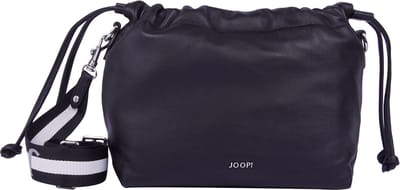 JOOP! Leren Schoudertas Brezza Ira Shoulderbag Black Zwart