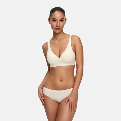cfab - Kanten slipjes | 3-pack - Wit - XS