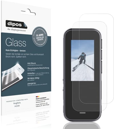 dipos – 2x Matte Pantserfolie geschikt voor Nvgfelis HC09 | 9H Screenprotector