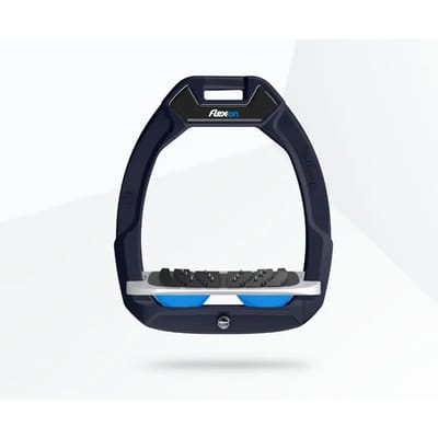 Veiligheidseisen voor de ruitersport, schuin Ultra Grip Groen/Grijs/Blauw Flex-On Safe-On