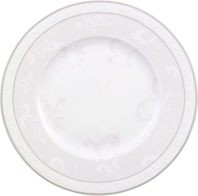 Villeroy & Boch 1043922650 Rond Grijs, Wit bord