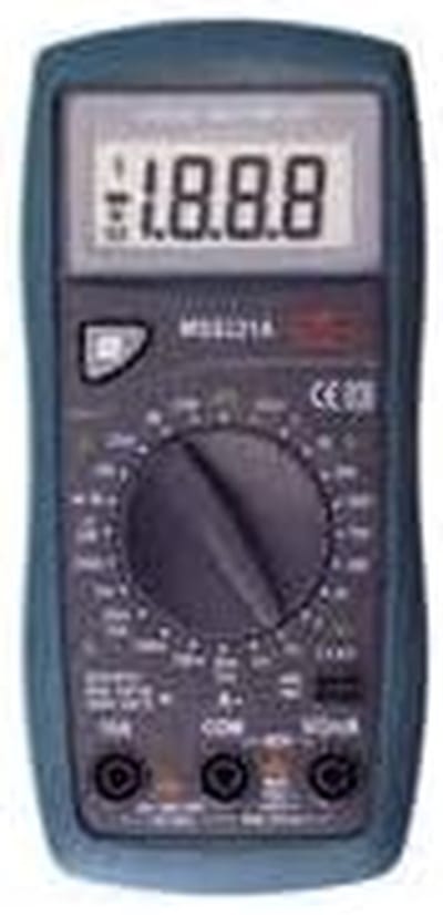 Digitale Multimeter - Spanning Tester - Elektra Controleren - Automatische Bereikinstelling - 1000 Volt - Grijs