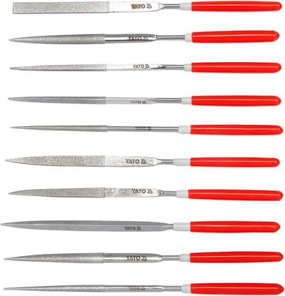 Yato 10 Delige Diamant Naald Vijlenset K 150