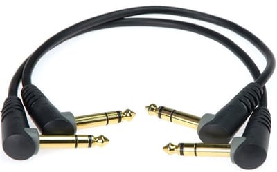 Klotz AB-JJA0030 Patchkabel 0,3 m - Stereo patch kabel