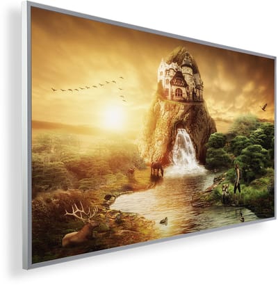 Infrarood Verwarmingspaneel 600W met fotomotief en Smart Thermostaat (5 jaar Garantie) - Fantasy 23