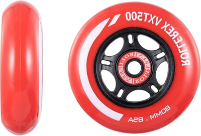 Skeeler Wielen - Inline Skate Wielen Hockey Wielen - Skeeleren - Slijtvast Urethaan - 72 mm - Raket Rood